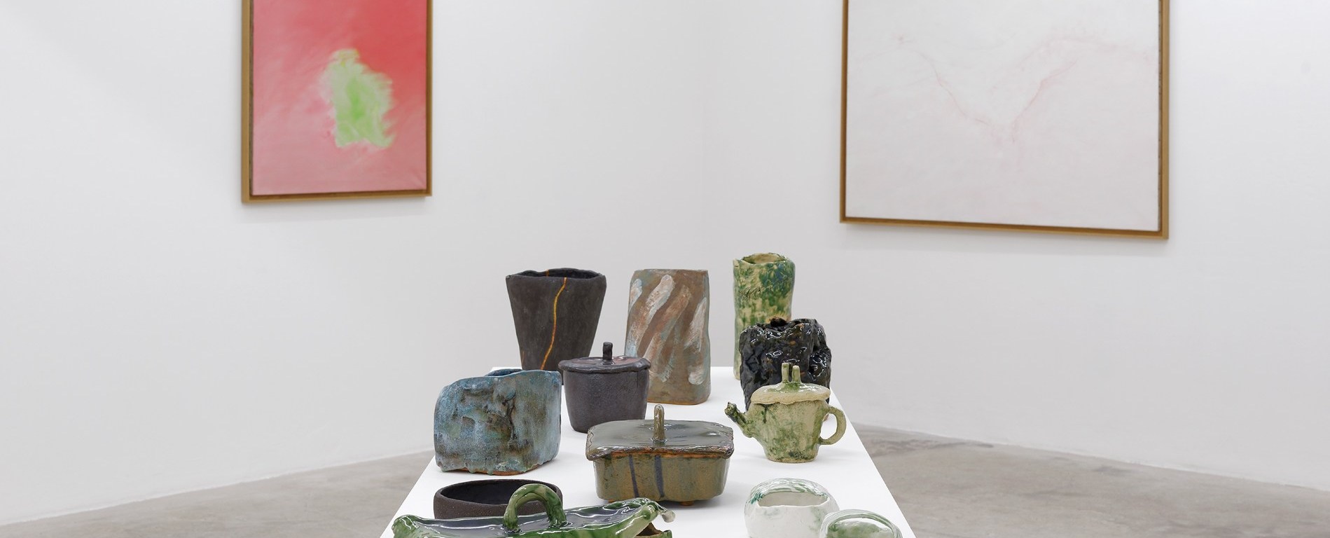APR 21 | MAY 27 2017 - Simone Fattal PAINTINGS AND CERAMICS - Photo Balice et Hertling